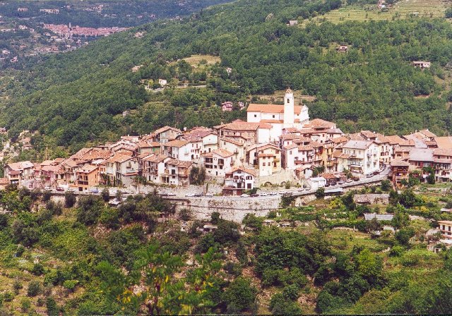 NORDRAMPE - La Bollene Vesubie, ein verträumtes Dorf an der Westauffahrt zum Col de TuriniSommertour 2000