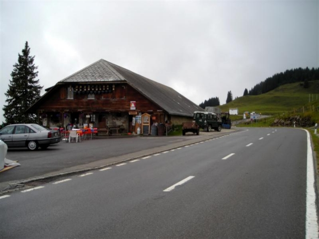 Gurnigel Passhöhe an der Stierenhütte. September 2006