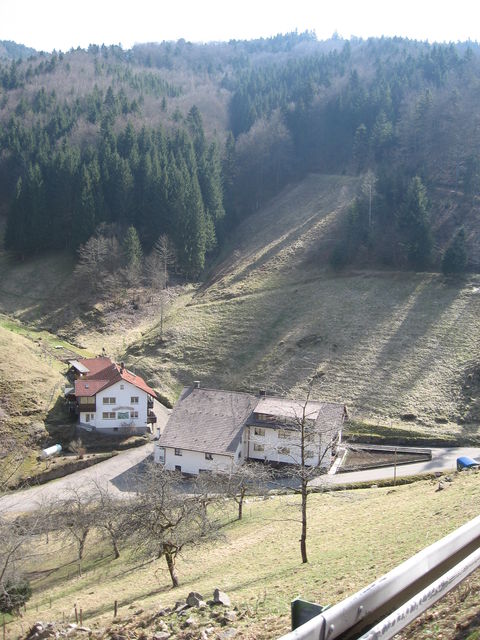 Husarenmühle von oben