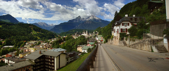 Panorama von Berchtesgaden