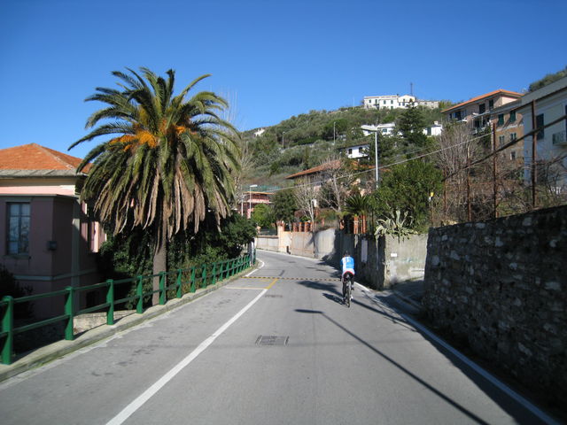 Auf der Via Aurelia Richtung Norden.
(Februar 2009)
