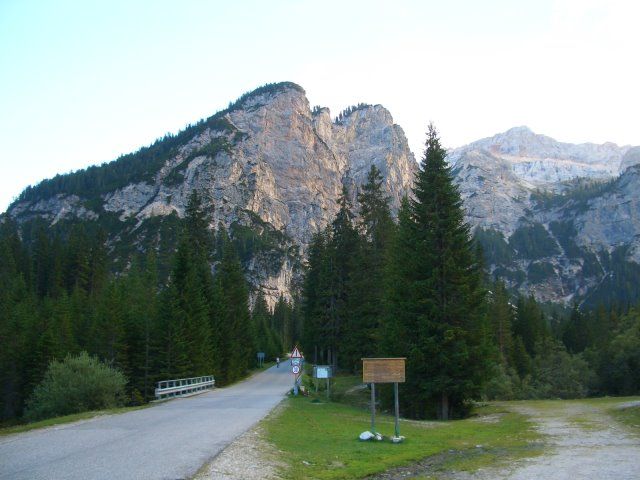 Plaetzwiesen - Eingang zum Schlussteil bei Brückele.